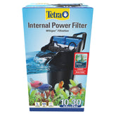 Tetra Whisper interno filtro 10-30 galones, filtración eficiente para agua clara