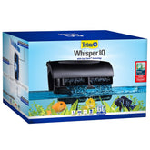 Filtro Tetra Whisper IQ para acuario de 60 galones con 300 GPH y filtración eficiente.