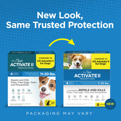 TevraPet Activate II: aplicación en la nuca para protección continua.