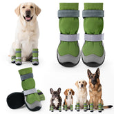 Botas TEWIWAP impermeables para perro protegen las patas en nieve y lluvia.