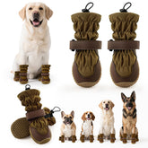TEWIWAP botas para perros patitas-protectoras protegen contra hielo y nieve durante paseos