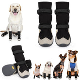 Zapatos TEWIWAP para perros: ajuste ajustable para ponérselos fácilmente.
