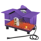 Texsens Casa Gato Caliente Exterior: refugio cálido para exteriores