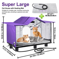 Texsens Casa Gato Techo-ventana: observación y protección contra el clima