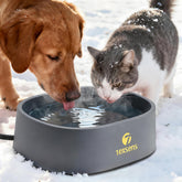 Texsens cuenco agua caliente para perros grandes, cómodo y práctico.