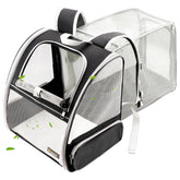 Texsens Mochila Gato Extensible Espacio: expansión para mayor comodidad durante paseos