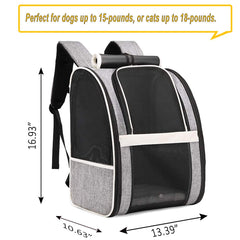 Texsens mochila con malla PVC para ventilación óptima y visibilidad suave.