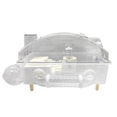 Jaula Tfwadmx para hamster enano con techo acrílico, ideal para observar comidas y juego.