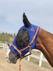 TGW RIDING Horse Fly Mask protege ojos y orejas con malla suave para visión clara