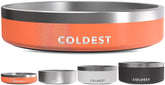 The Coldest Water Coldest Dog Bowl con aislamiento triple mantiene agua y comida estables