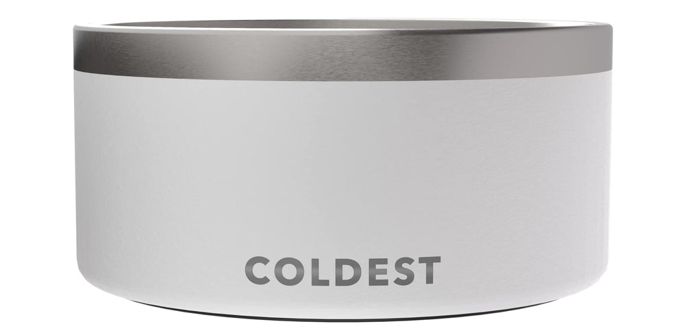 The Coldest Water tazón para perro con aislamiento de 3 paredes, ideal para mascotas activas.