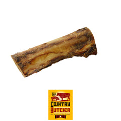 THE COUNTRY BUTCHER hueso de tuétano de res de 7 pulgadas para masticación prolongada