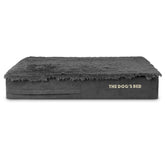 The Dog's Balls funda exterior repuesto para cama canina gris, lavable y suave.