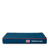 The Dog's Balls funda externa azul con banderita EE. UU., protección y estilo para la cama