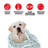 The Dog's Balls Manta Pelo Vegan XL: calor envolvente sin sobrecalentamiento para perros grandes.