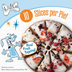 Pup-Pie de The Lazy Dog Cookie Co. en porciones para compartir.