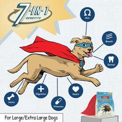 The Missing Link Smartmouth favorece articulaciones flexibles para perros grandes.