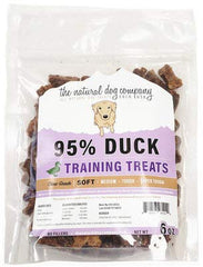 The Natural Dog Premios-entrenamiento-carne-suave-pato para entrenamiento suave y efectivo.
