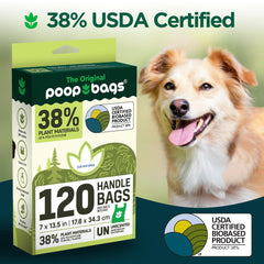 The Original Poop Bags: bolsas resistentes 7x13 pulgadas para recoger con confianza