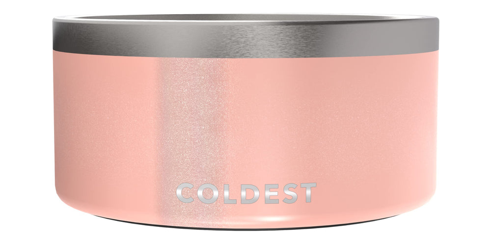 Bol The Coldest Water en acero inoxidable anti-derrame para perros y gatos