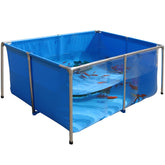 THOOUM tanque Koi con panel de visión clara para observar peces con facilidad.
