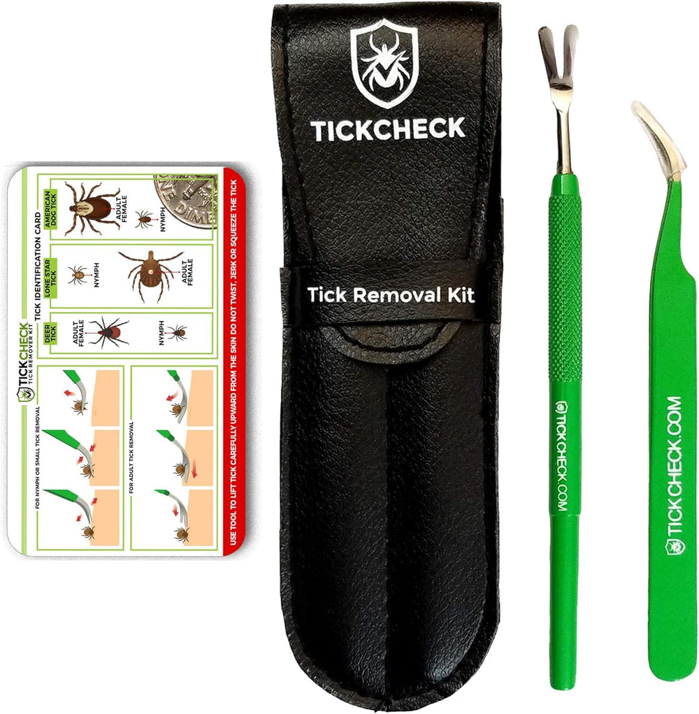 TickCheck kit quitar garrapatas: retiro seguro para humanos o mascotas.