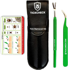TickCheck kit quitar garrapatas: retiro seguro para humanos o mascotas.