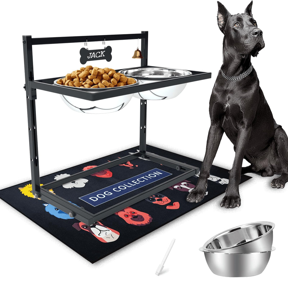 TIDANT alto soporte para perros grandes, facilita comer cómodo.