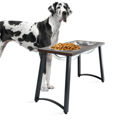 TIDANT tazones alto para perro grande, facilita comer cómodo.