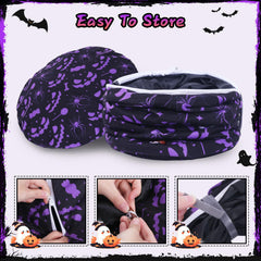 Tidjani bowknot-morado: diseño festivo que añade encanto a la cama.