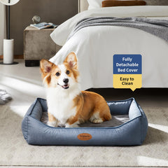 Tidore cama ortopédica para perros: espuma de huevo ofrece soporte cómodo.