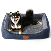 Tidore cama perro ortopédica con espuma huevo, soporte cómodo para articulaciones.