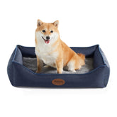 Tidore cama ortopédica para perro con espuma panales que distribuye el peso.