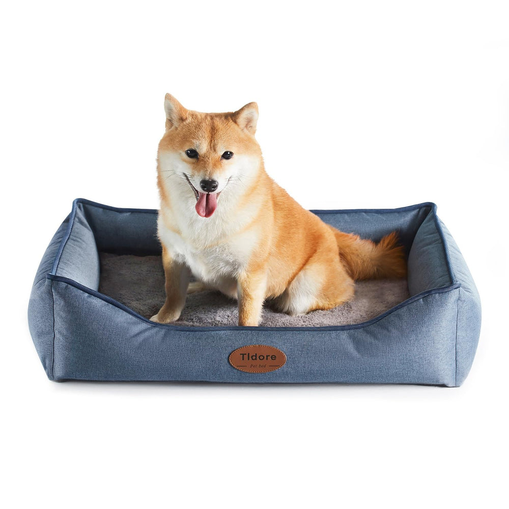 Tidore cama ortopédica para perros, espuma huevo, distribución de peso para descanso cómodo