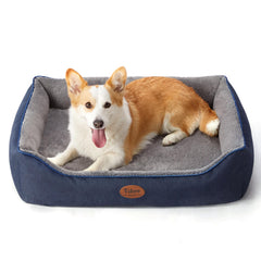 Cama ortopédica Tidore para perros medianos con espuma panal distribuye el peso