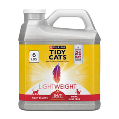 Purina Tidycats Ligero 24/7 para verter con facilidad gracias a su ligereza