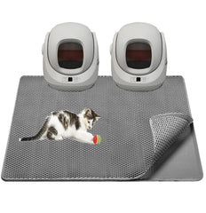 Tidynuts almohadilla arenero gatos 45x32 extragrande atrapa la arena y mantiene el suelo limpio.