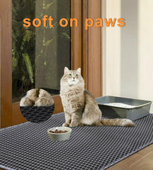 Tidynuts base impermeable antideslizante protege el piso de líquidos.