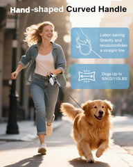 TidyTrek para perros medianos y grandes con control cómodo