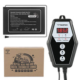 Tikaton tapete calefactor para reptiles ofrece calor estable bajo el tanque