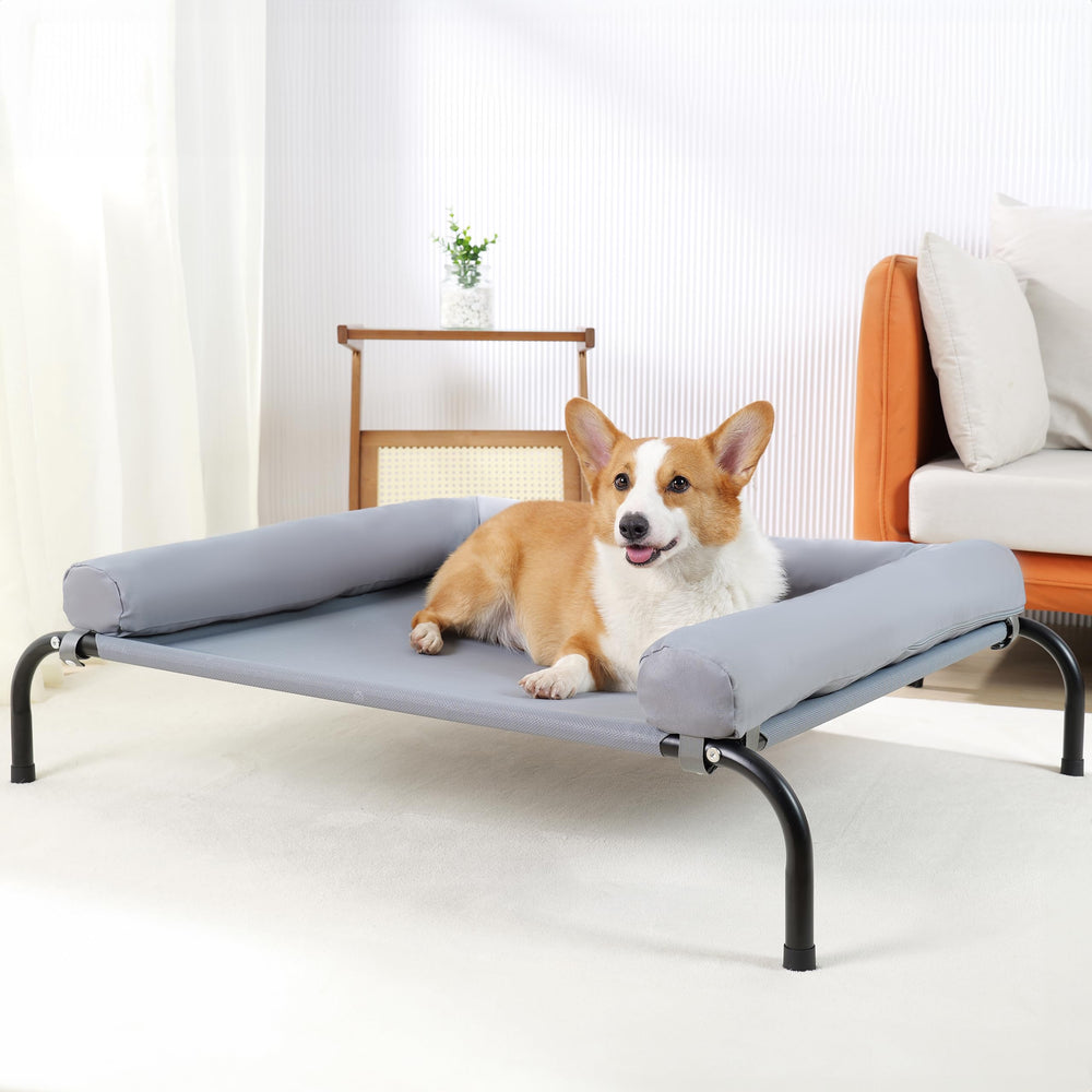Cama elevadas para perros de TJSOULER descanso fresco al aire libre