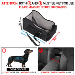 TKYZ asiento para perro, diseño firme y estable durante el viaje