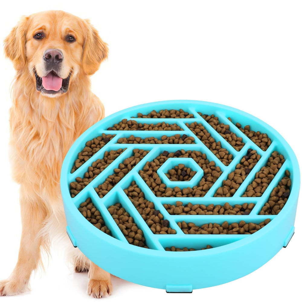 TOBYTO laberinto de comedero para perros, fomenta consumo pausado.