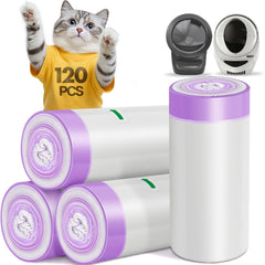 Tolnetr bolsas resistentes para gato compatibles con Litter Robot 4/3 evitan derrames.