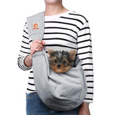 Tomkas bandolera para perro pequeño con cierre de cremallera, práctico para llaves y teléfono.