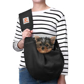 Tomkas sling para perro pequeño con correa ajustable, ideal para paseos seguros y cercanos