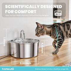 Tomxcute filtración cuádruple, elimina olores y residuos para agua fresca.