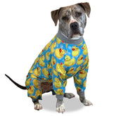Tooth & Honey pijama pit bull con patito de goma, ideal para noches tranquilas
