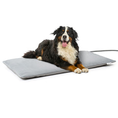 Toozey almohadilla calentante exterior 28x16 para mascotas, mantiene cálidos a perros y gatos al aire libre.