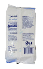 TOP PAW: dispensador con tapa superior para uso práctico.